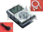 Mini Clip Metal MP3 Player (Prata)
